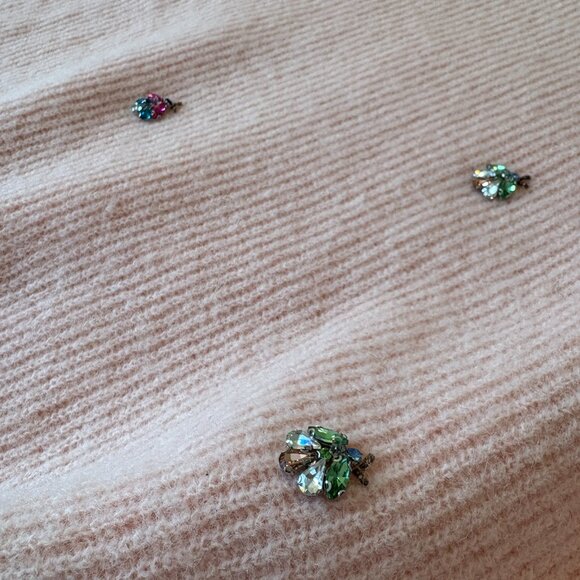 Boden Pink Embellished Sweater - Picture 4 of 7